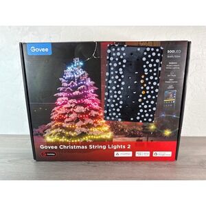 Govee Christmas String Lights 2 500 LED 164ft RGBIC Warm White App Control